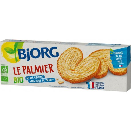 Bjorg Biscuits palmiers bio