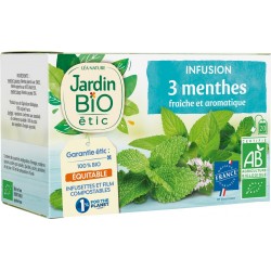 Jardin Bio Logique Infusion bio menthe JARDIN BIO'LOGIQUE