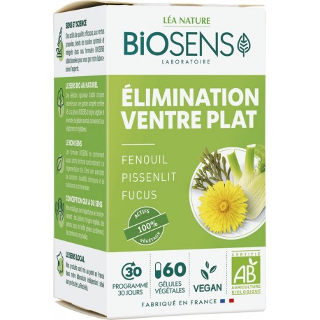 Biosens Complément alimentaire ventre plat Bio