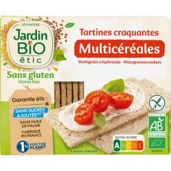 Jardin Bio Tartines multicéréales sans gluten bio