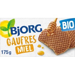 Bjorg Gaufres au miel bio