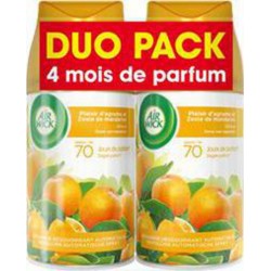 Air Wick Recharges plaisir d'agrumes et zeste de mandarine 250ml x2 - 500ml