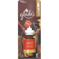 GLADE BY B GLADE S&S RECH ELEG AMBER&OUD