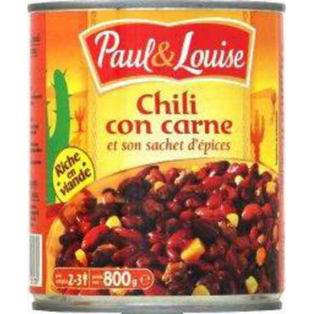 P&LOUISE P&LOU CHILI CON CARNE 800G