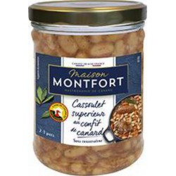 MONTFORT MONF CASSOU CONFIT CANARD 750G