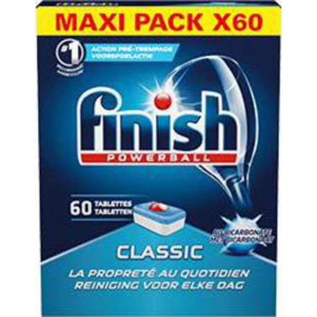 Finish Powerball - Tablettes lave-vaisselle Classic x60 978g