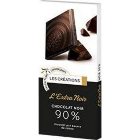 LES CREAT. LES CREAT TAB CHOC NR 90% 100G