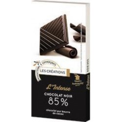 LES CREAT. LES CREA CHOC.NOIR 85% 100G