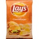 Lay's Chips Saveur Cheeseburger 120g (lot de 10)