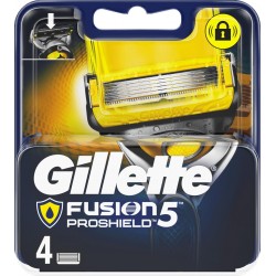 Gillette Fusion5 Proshield Lames de Rasoir pour Homme 4 Recharges