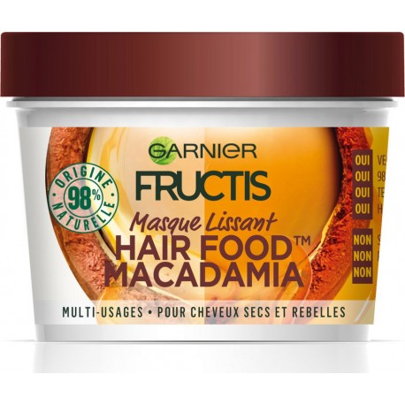 Fructis Masque nourrissant macadamia Hair Food