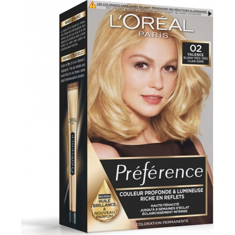 L Oreal Coloration blond très très clair doré L'OREAL