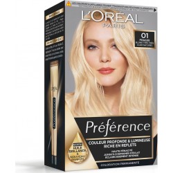 L Oreal Paris Coloration permanente 01 blond très clair L'OREAL PARIS