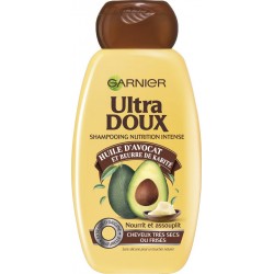 Ultra Doux Shampooing à l'huile d'avocat et beurre de karité 250ml