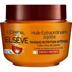 L Oreal Masque cheveux elseve baume nutrition huile extraordinaire jojoba L'OREAL