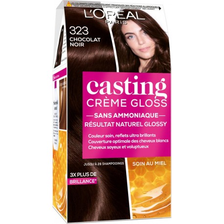 L Oreal Paris Casting Coloration semi-permanente 323 chocolat noir L'OREAL PARIS CASTING