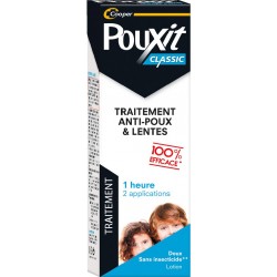 Pouxit Lotion anti-poux lentes doux sans insecticides