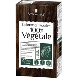 Schwarzkopf 100 Vegetale Coloration châtain foncé SCHWARZKOPF 100% VEGETALE