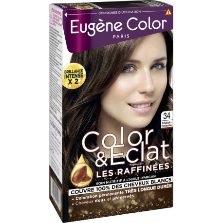 Eugène Color 34 Eugene Color Coloration châtain noisette