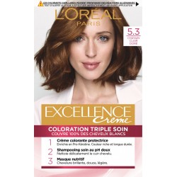 5 3 L Oreal Coloration châtain clair doré 5.3 L'OREAL