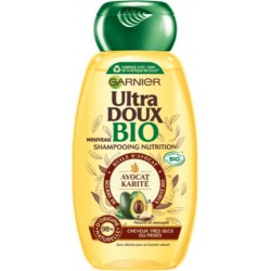 Garnier Shampoing ultra doux nutritioin avocat karité Bio 250ml