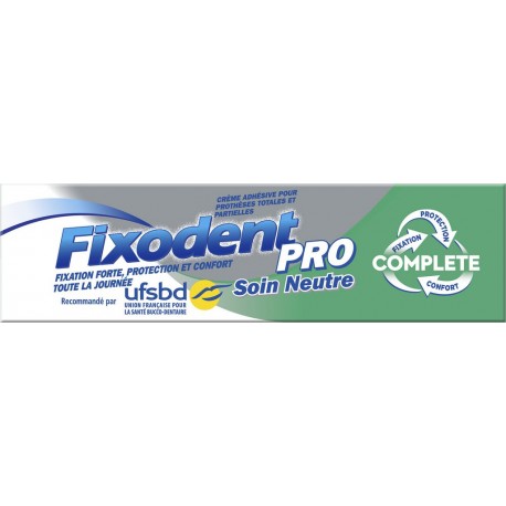 Fixodent Crème adhésive bucco pour prothèses pro complète