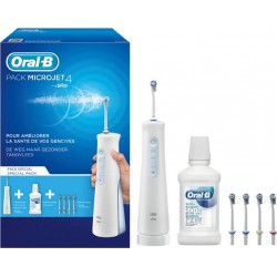4 Oral B ORAL B Combiné dentaire Hydropulseur Microjet 4 ORAL-B pack