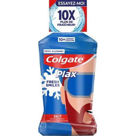 Colgate Bain de bouche cool mint blu sans alcool 500ml