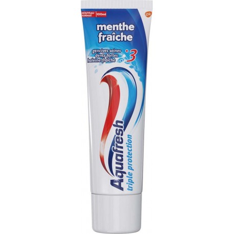 Aquafresh Dentifrice Triple protection Menthe fraîche 100ml