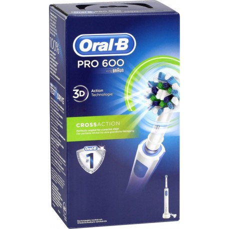 Oral B Brosse à dents électrique Pro 600 CrossAction