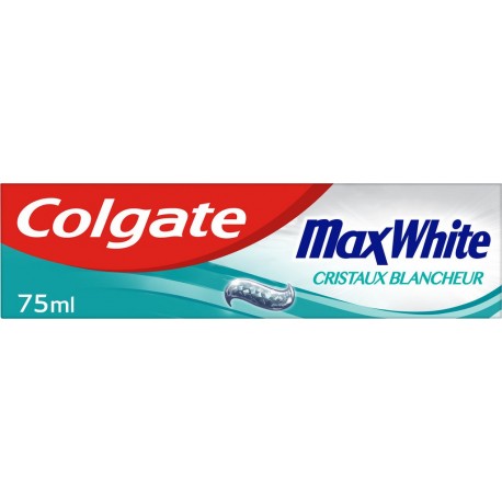 Colgate Dentifrice max white microbille