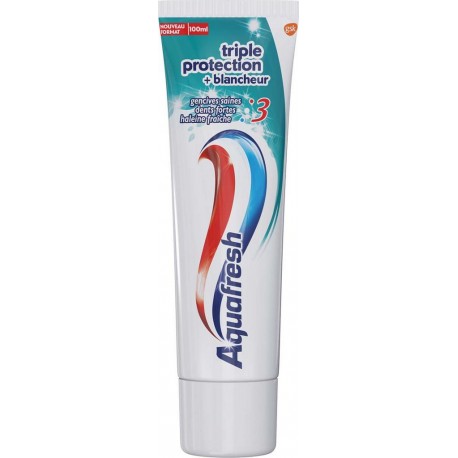 Aquafresh Dentifrice triple action blancheur