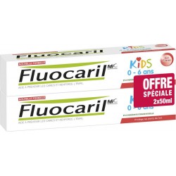 Fluocaril Dentifrice enfant 0 - 6 ans fraise