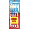 Colgate Brosses à dents souples x4