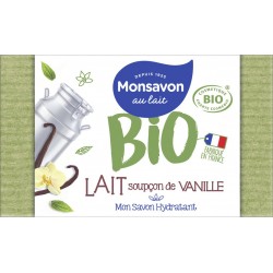 Monsavon Savon hydratant senteur Lait de Vanille Bio