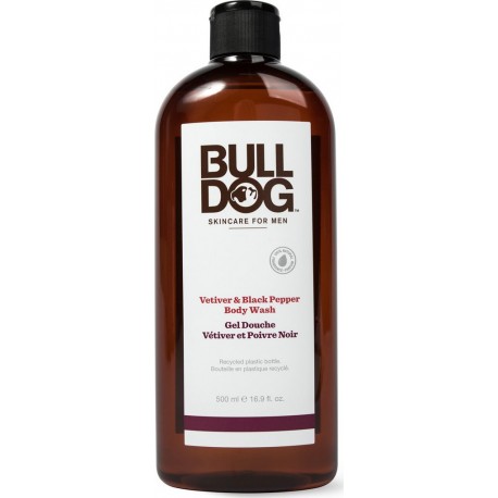 Bulldog Gel douche vétiver poivre noir flacon 500ml