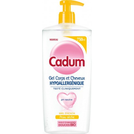 Cadum Gel douche hypoallergénique miel