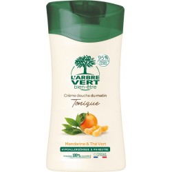 L'Arbre Vert Crème de douche mandarine & thé vert 250ml