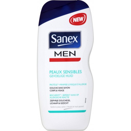 Sanex Gel douche Men s/savon peaux sensibles