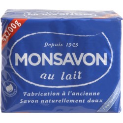 Monsavon Savon au Lait 4x200g 800g