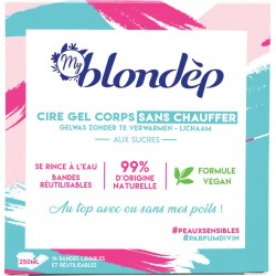 Blondepil Gel cire corps sans chauffer pot 250ml