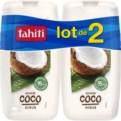 Tahiti Gel douche Coco Nourrissante 2x250ml 500ml