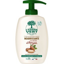L Arbre Vert Crème lavante mains argan L'ARBRE VERT 300ml
