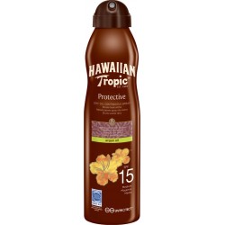 Spf15 Hawaiian Tropic Huile bronzante sèche spray 177ml