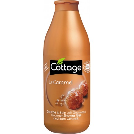 Cottage Gel douche Corps senteur Caramel flacon 750ml