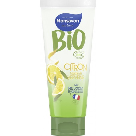 Monsavon Gel douche bio citron verveine