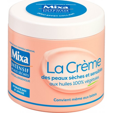 MIXA Crème corps anti dessèche 400ml