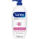 Sanex Gel douche protection dermo hypoallergénique peau très sensible biome 750ml