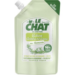 Le Chat Savon liquide mains antibactérien au Romarin 500ml