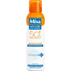 MIXA Brume solaire SPF50+ peau sensible